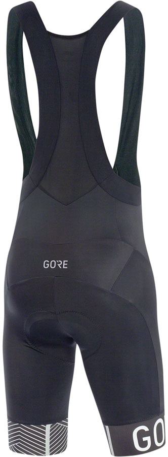 GORE C5 Opti Bib Shorts+ - Black/White Mens Large