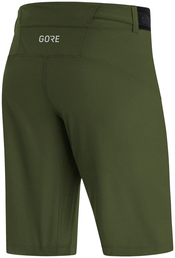 GORE C5 Shorts - Utility Green Womens Small