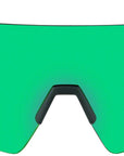 Optic Nerve FixieBLAST Sunglasses -  Shiny Grey Smoke Lens with Green Mirror