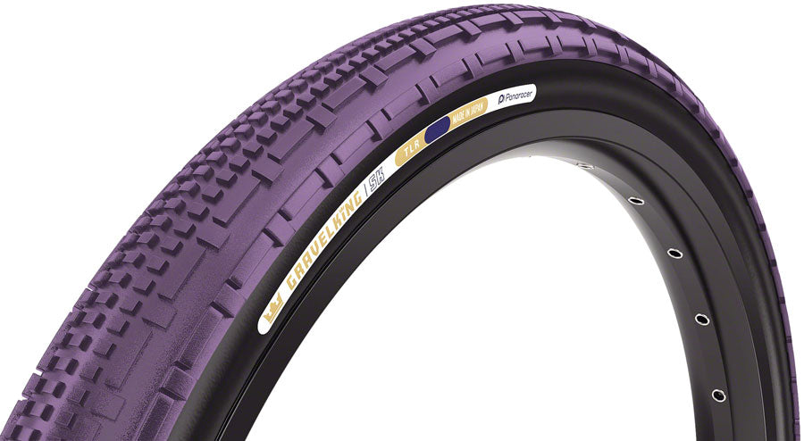 Panaracer GravelKing SK Tire 700 x 40 Tubeless Folding Purple/Black
