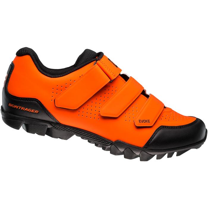 Shoe Bontrager Evoke Men 41 Blaze Orange – The Bike Hub