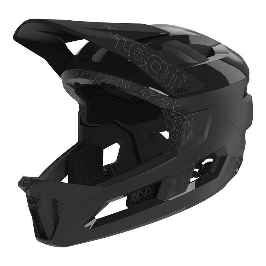 Leatt MTB Enduro 3.0 Men Full Face Helmet Stealth S 51-55cm – The Bike Hub Leatt MTB Enduro 3.0 Men Full Face Helmet Stealth S 51-55cm – The Bike Hub