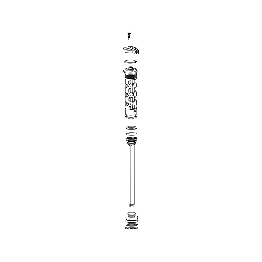 RockShox Fork Damper Assembly - Crown RL 27.5/29 30 Gold A1+ /Judy