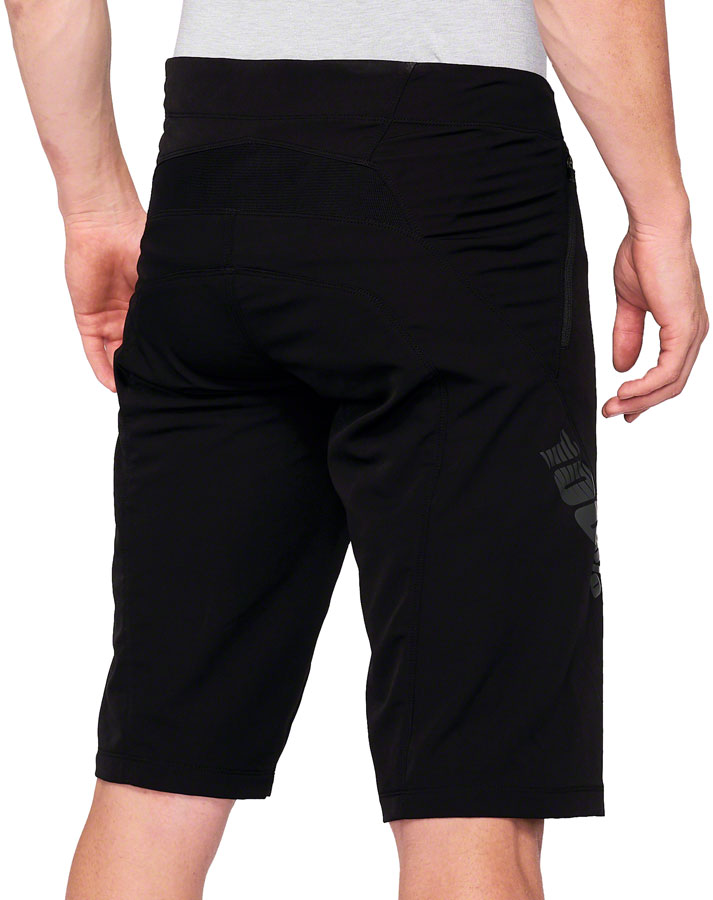 100% Airmatic Shorts - Black Size 32