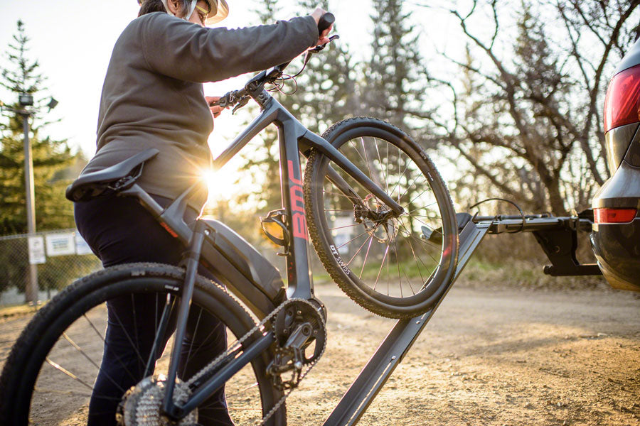 Bike rack loading online ramp