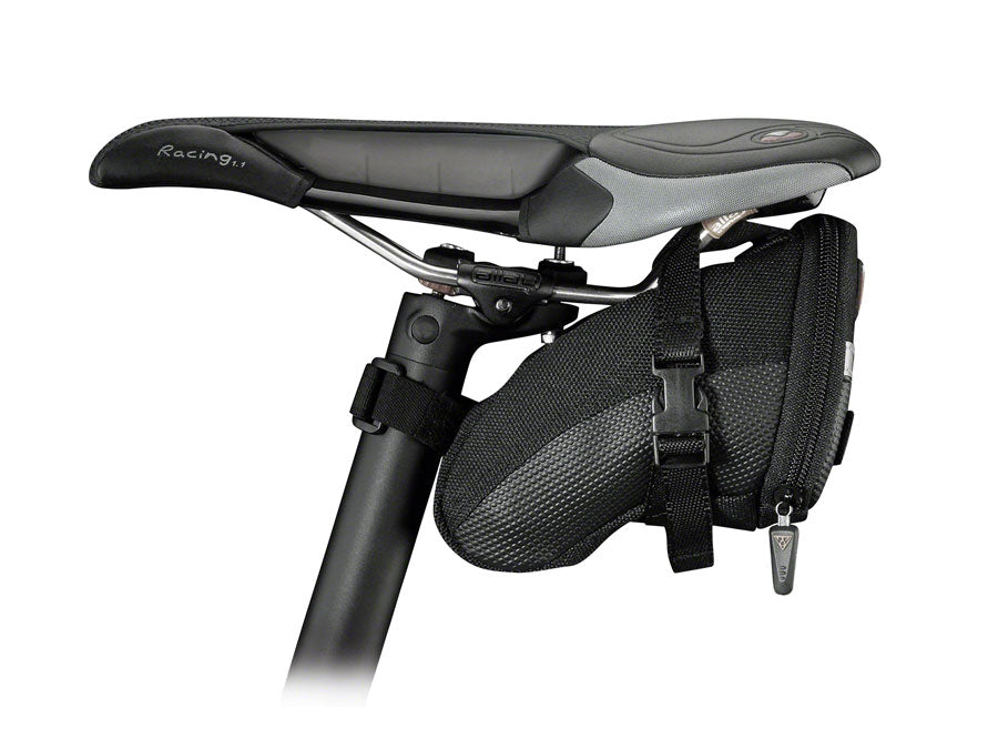 Overgang Arne Elektrisch Topeak Aero Wedge Seat Bag - Strap-on Small Black – The Bike Hub