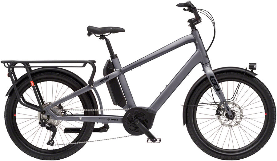 Benno Boost 10D Evo 5  Performance Class 1 Ebike - 400wh Regular Anthracite Gray