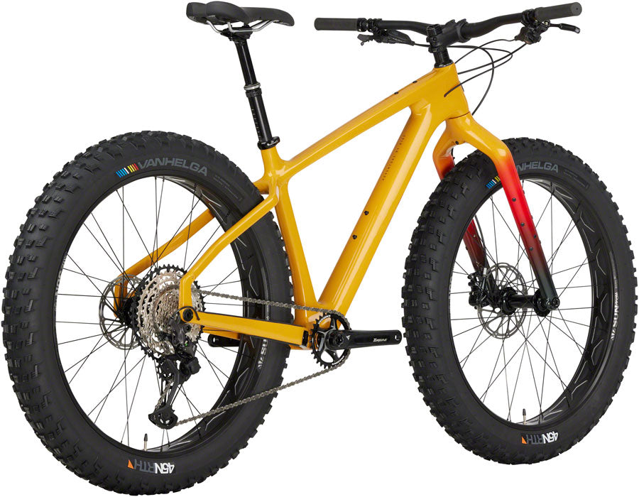 Salsa Beargrease Carbon XT Fat Bike - 27.5&quot; Carbon Yellow Medium