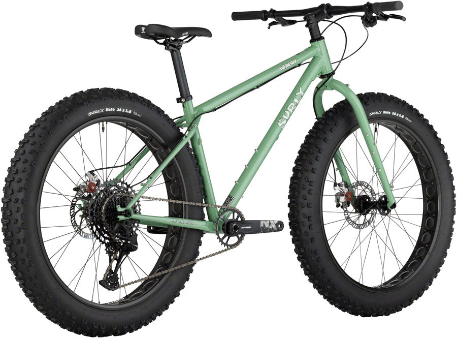 Surly Wednesday Fat Bike - 26&quot; Steel Shangri-La Green Medium