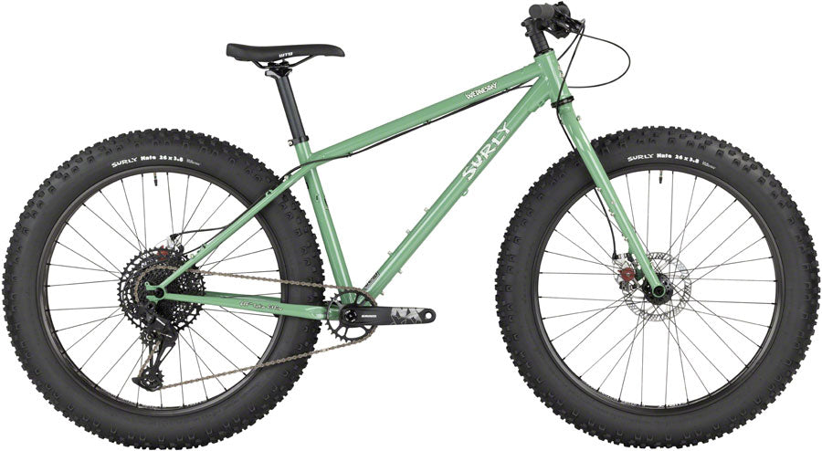 Surly Wednesday Fat Bike - 26&quot; Steel Shangri-La Green X-Small