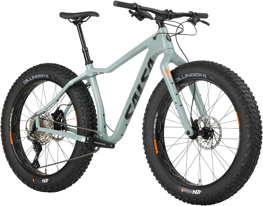Salsa Heyday! C Deore 12 Fat Tire Bike - 26&quot; Carbon Gray Large