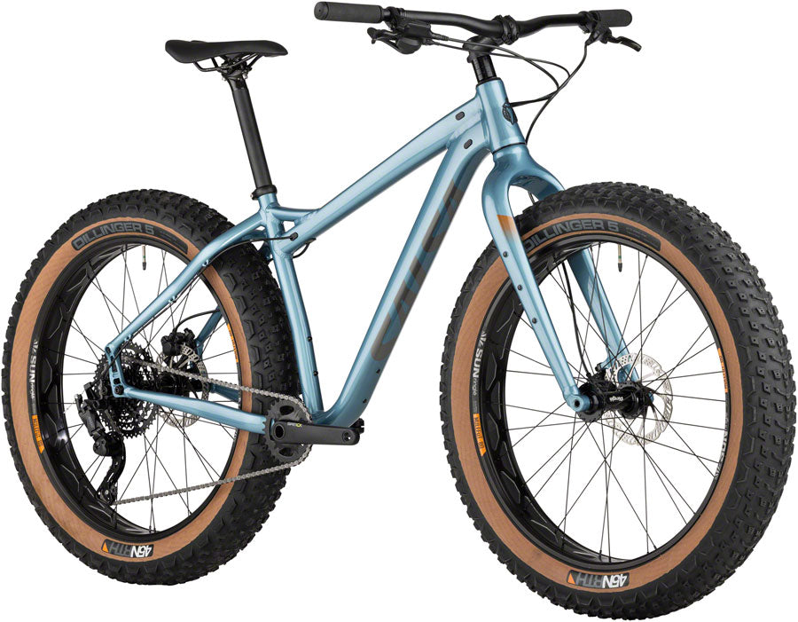 Salsa Heyday! Advent Fat Tire Bike - 26&quot; Aluminum Blue X-Small