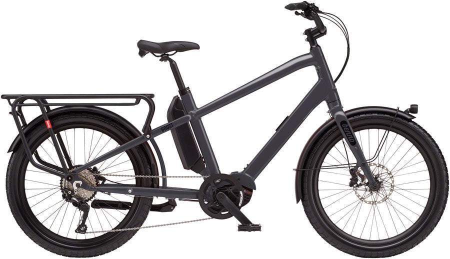 Benno Boost E Class 3 Etility Ebike - Bosch Performance Line Speed 500Wh Step-Over Anthracite Gray One Size