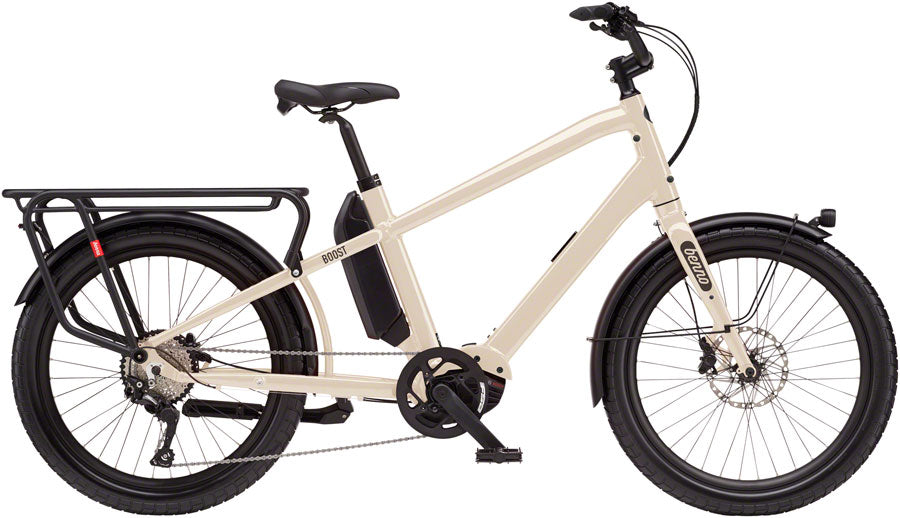 Benno Boost E Class 3 Etility Ebike - Bosch Performance Line Sport 400Wh Step-Over Bone Gray One Size