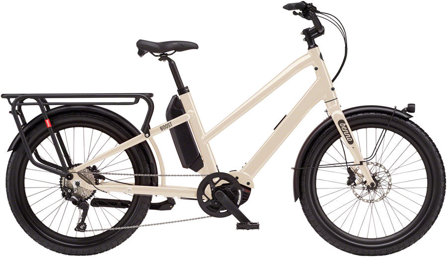 Benno Boost E Class 3 Etility Ebike - Bosch Performance Line Speed 500Wh Step-Through Bone Gray One Size