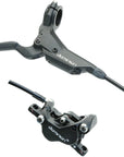 Hayes Dominion T4 Disc Brake and Lever - Rear Hydraulic Post Mount Black