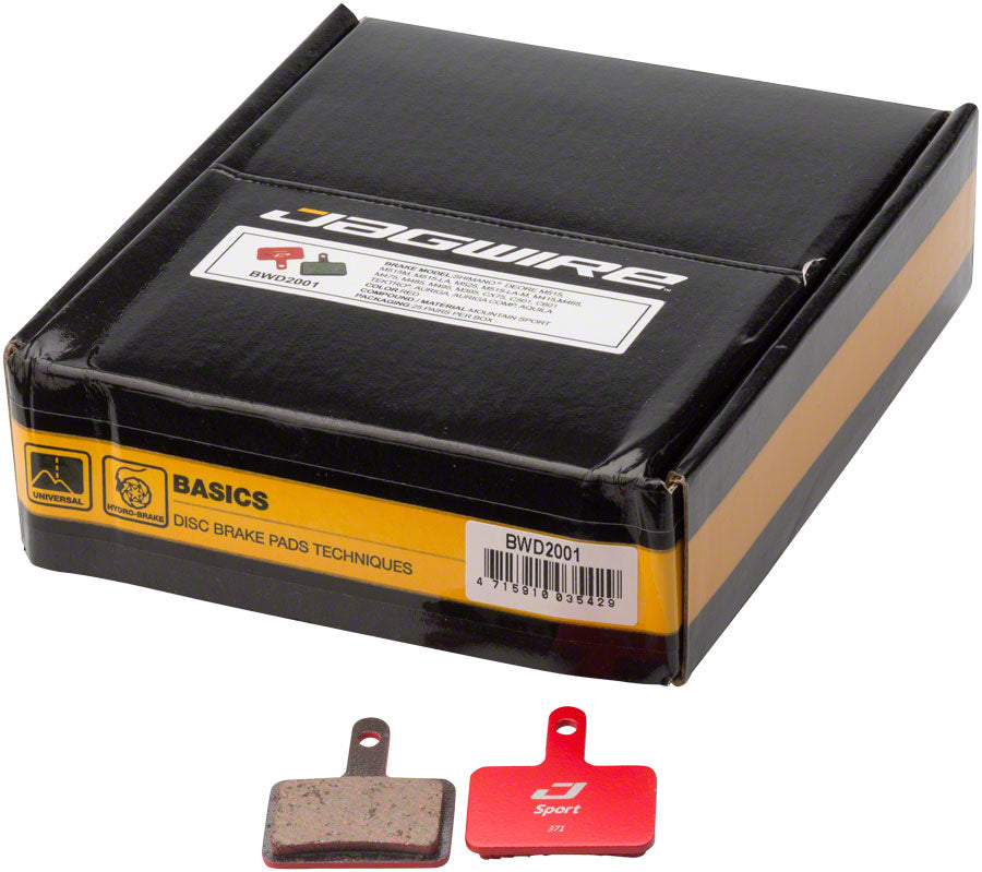 Jagwire Sport Semi-Metallic Disc Brake Pads Bulk Box For Shimano
