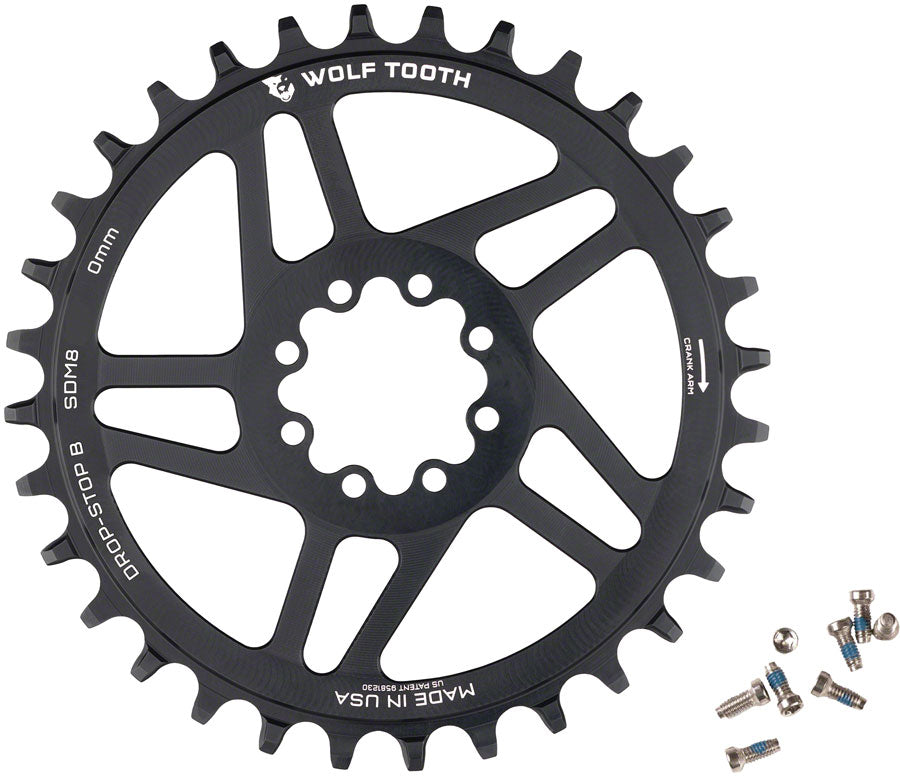 Wolf Tooth Direct Mount Chainring - 36t SRAM Direct Mount Drop