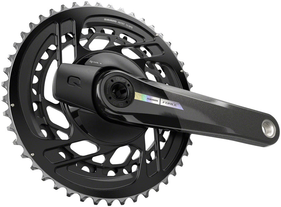 SRAM Force AXS Power Meter Crankset - 165mm 2x 12-Speed 48/35t