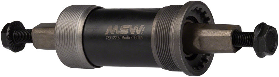 MSW ST100 Bottom Bracket - English 73 x 122.5mm Square Taper JIS
