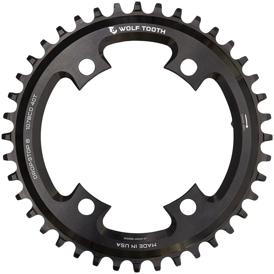 Wolf Tooth Shimano 104 BCD Chainring - Black - 36T