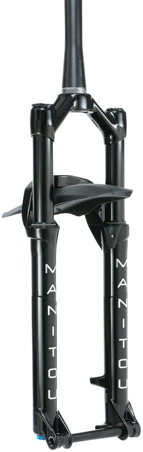 Manitou R7 Expert Suspension Fork - 29&quot; 100 mm 15 x 110 mm 44mm Offset Matte BLK