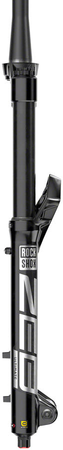 RockShox ZEB Ultimate Charger 3 RC2 Suspension Fork - 29&quot; 180 mm 15 x 110 mm 44 mm Offset Gloss BLK A2
