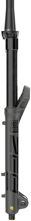 RockShox ZEB Ultimate Charger 3 RC2 Suspension Fork - 27.5&quot; 170 mm 15 x 110 mm 44 mm Offset Gray A2