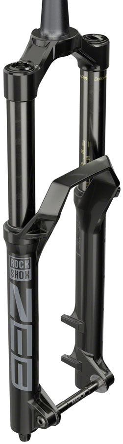 RockShox ZEB Select Charger RC Suspension Fork - 27.5&quot; 180 mm 15 x 110 mm 38 mm Offset Diffusion BLK A1