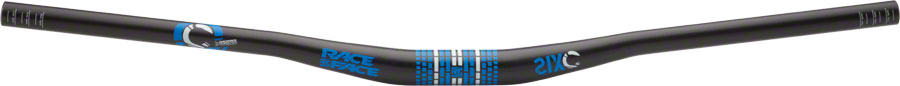 RaceFace SIXC Riser Carbon Handlebar 31.8 x 785mm 3/4&quot; Rise Blue Decal