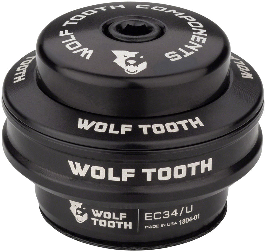 Wolf Tooth Performance Headset - EC34/28.6 Upper 16mm Stack Black