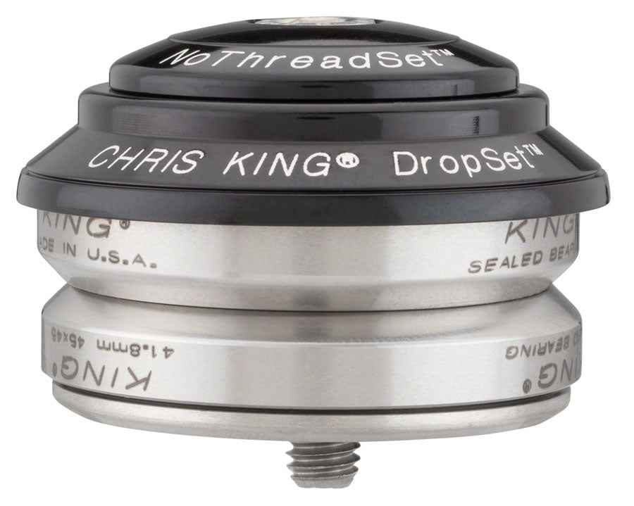 パーツ Chris King DropSet4 42/42 45 Black Chris King DropSet™ 4 Integrated Headset IS42/42 – Chris