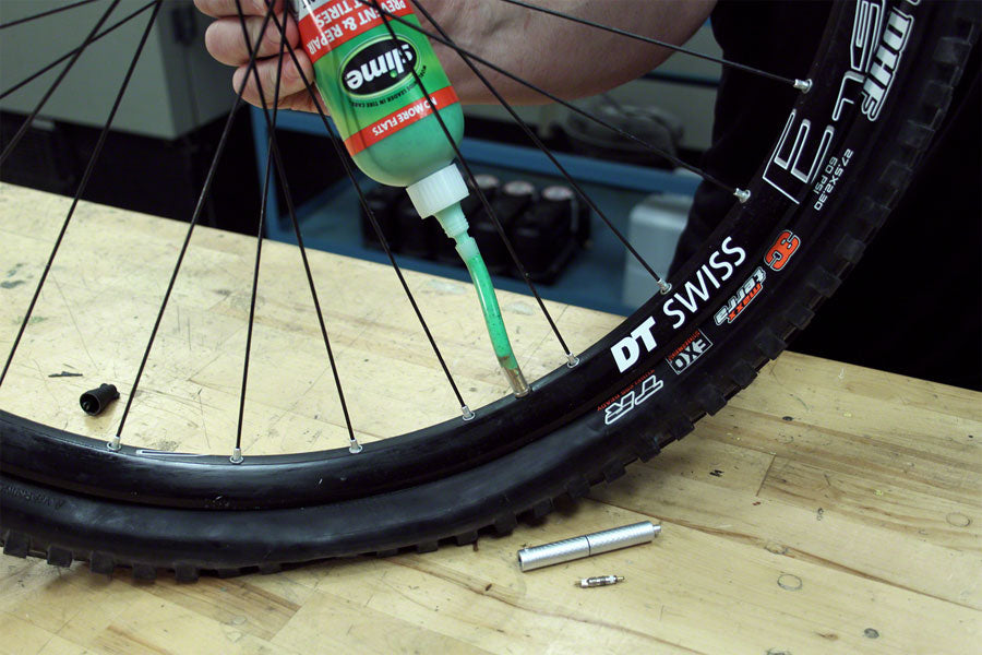 Slime for bike online tires