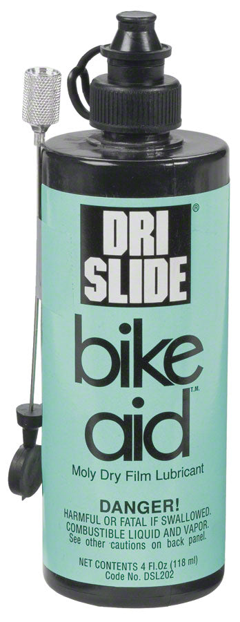 Dri-Slide Bike-Aid Dry Moly Lube w/Needle 4oz/120ml