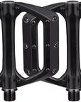 Spank SPOON DC Platform Pedals Body: Aluminum Spindle: Cr-Mo 9/16 Black Pair