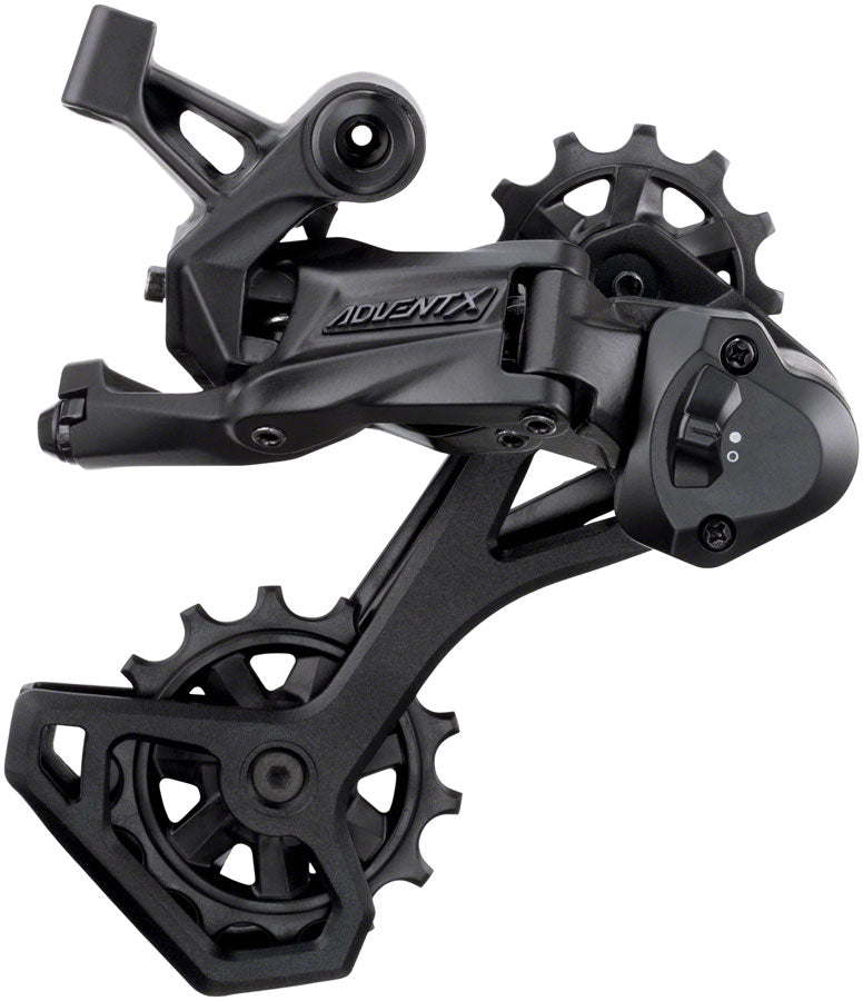 microSHIFT ADVENT X Rear Derailleur - 10-Speed Medium Cage Black