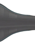 SDG Radar Saddle - Titanium Alloy Black/Turquoise