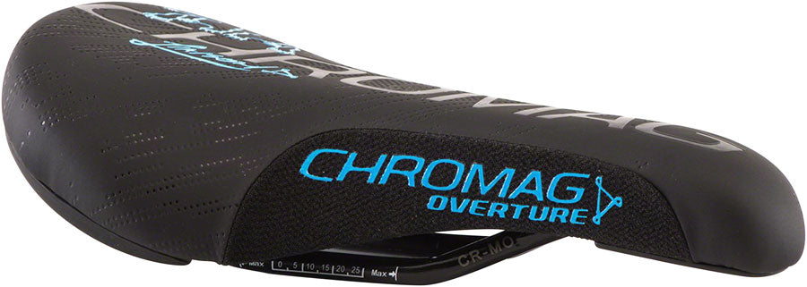 Chromag Overture Saddle 243 x 136mm Unisex 279g Black/Blue