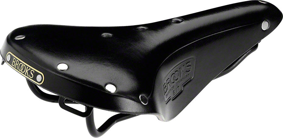 BROOKS STADARD PROFESSIONAL“BLACK” Performance leather saddle - Brooks Team Pro Special