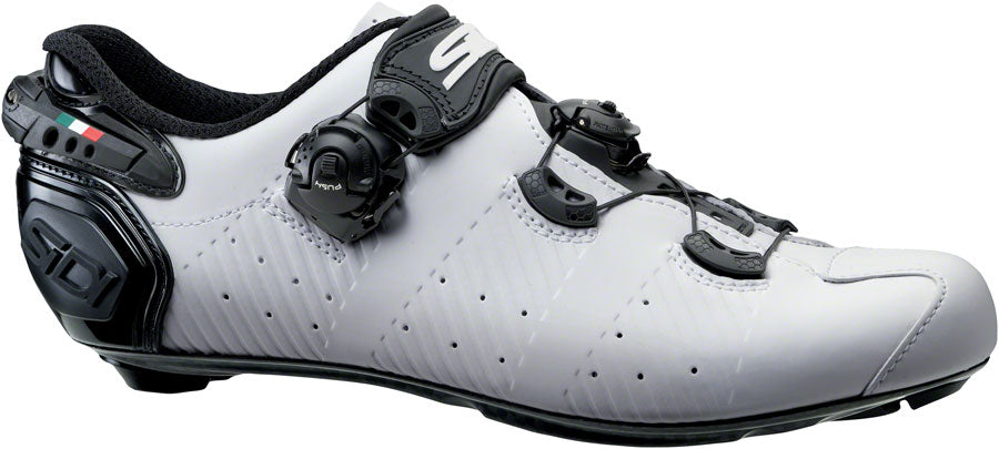 Sidi Wire 2S Road Shoes - Mens White/Black 44.5