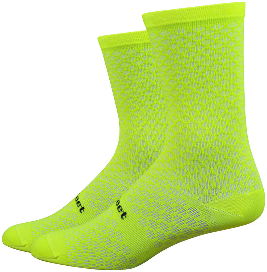 DeFeet Evo 6&quot; Mont Ventoux Socks Hi-Vis Yellow M
