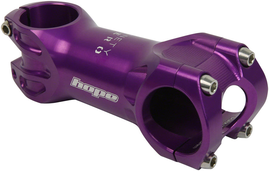 Hope XC Stem - 90mm 31.8 Clamp +/-0 1 1/8&quot; Purple