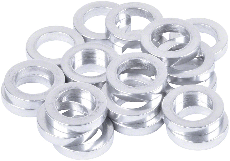 thumbnail image 2 of DEYING Pack Of 10 Spacers For Bike Thru Alxe (15mm), Thickness 1mm 2 of 11