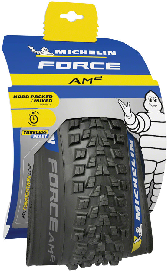 Michelin Force AM2 Competition Line TS TLR 27.5X2.40 Black – The Bike Hub