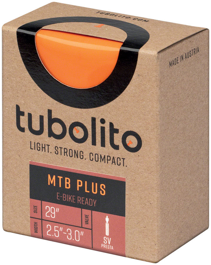 Tubolito Tubo MTB Plus Tube - 29+ x 2.5-3.0&quot; 42mm Presta Valve Orange