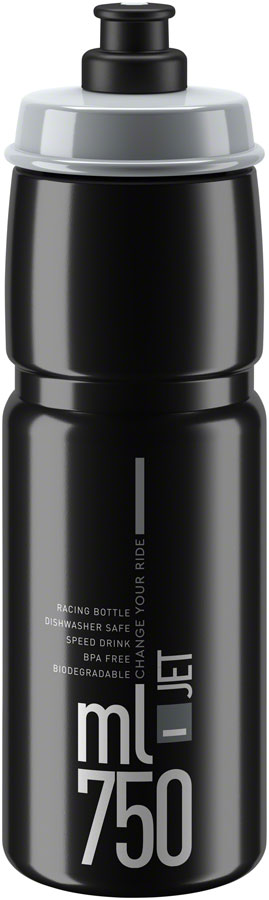Elite Jet 550ml Water Bottle Black