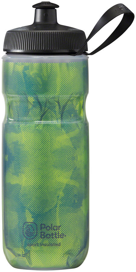 Polar Breakaway Insulated 24oz, Tartan Water Bottle - Green/Blue