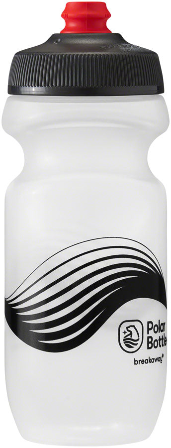Polar Breakaway Wave Water Bottle 24oz Charcoal/Black