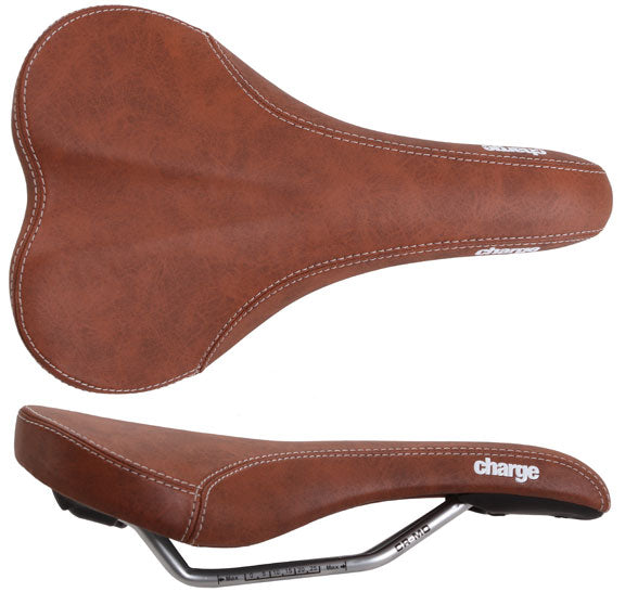 Charge Bikes Ladle Saddle CrMo - Brown
