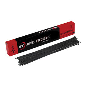 DT Swiss Competition 14g DB Spoke Black 275mm 20/Count